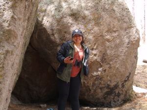 The author in the Valles Caldera. Photo taken by fellow Freedom High student Shelby Webb.